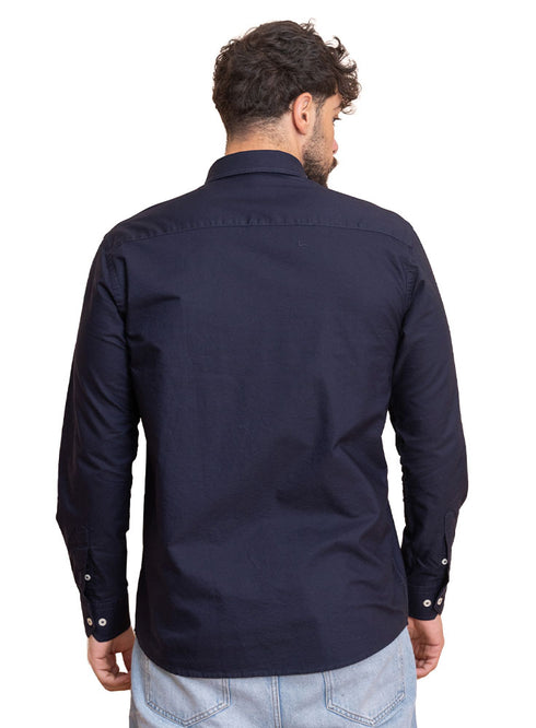 Navy Oxford Shirt